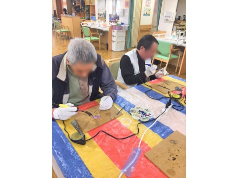 ガラス細工教室